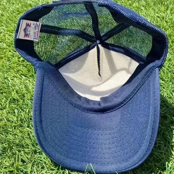 Nissin Chicago Trucker Hat Blue Adjustable - Picture 3 of 3